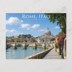Carte postale de Rome Italie