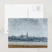 Carte postale de Roskilde, Danemark (Devant / Derrière)