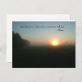 Carte postale de Rumi 'The Breezes at Dawn' (Devant / Derrière)