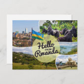 Carte postale de Rwanda (Devant / Derrière)