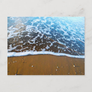 Carte postale de sable et de mer