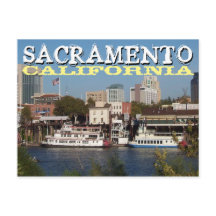 Carte postale de Sacramento Californie