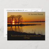 Carte postale de Saint-Lawrence Seaway (Devant / Derrière)