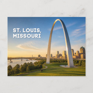 Carte postale de Saint-Louis, Missouri