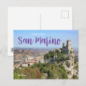 Carte postale de Saint-Marin (Devant / Derrière)