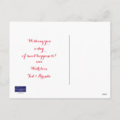 Carte postale de Saint-Valentin (Dos)