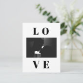 Carte postale de Saint Valentin (Debout devant)