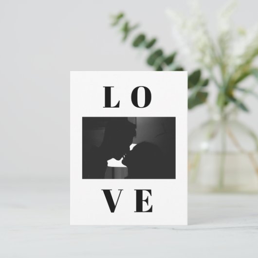 Carte postale de Saint Valentin (Debout devant)