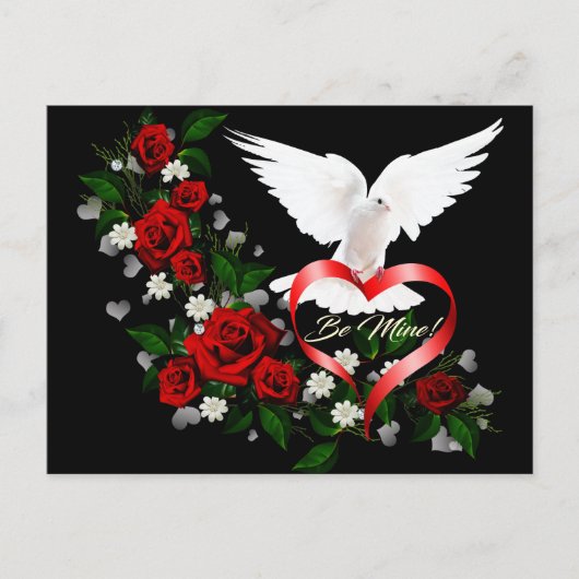 Carte postale de Saint-Valentin (Devant)