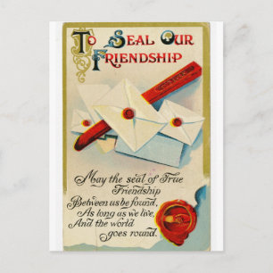 Carte postale de Saint-Valentin