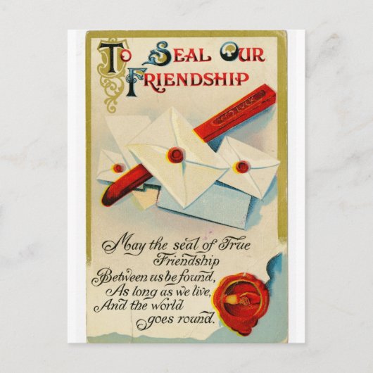 Carte postale de Saint-Valentin (Devant)