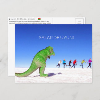 Carte postale de Salar de Uyuni, Bolivie