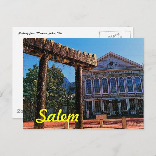 Carte postale de Salem (Devant / Derrière)