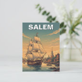 Carte postale de Salem Massachusetts (Debout devant)