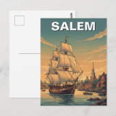 Carte postale de Salem Massachusetts (Devant / Derrière)