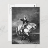 Carte postale de salut de George Washington (Devant / Derrière)