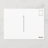 Carte postale de salutation d'Arizona (Dos)