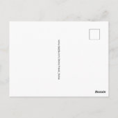 Carte postale de salutation de Californie (Dos)