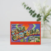 Carte postale de salutation de Caroline du Sud (Debout devant)