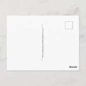 Carte postale de salutation de Caroline du Sud (Dos)