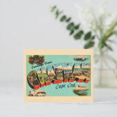Carte postale de salutation de Chatham Massachuset (Debout devant)