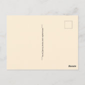 Carte postale de salutation de Chatham Massachuset (Dos)