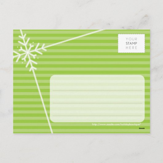 CARTE POSTALE DE SALUTATION DE PHOTO : : (Dos)