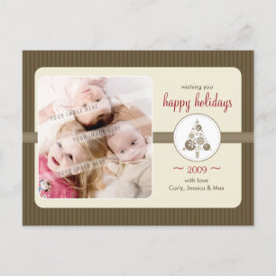 CARTE POSTALE DE SALUTATION DE PHOTO : : arbre