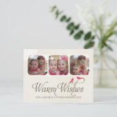 CARTE POSTALE DE SALUTATION DE PHOTO : : chauffez (Debout devant)