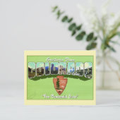 Carte postale de salutation des parcs nationaux du (Debout devant)