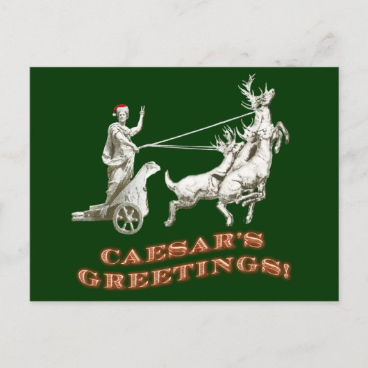 Carte postale de salutations de César (Devant)