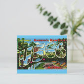 Carte postale de salutations de la route 66 Scenic (Debout devant)