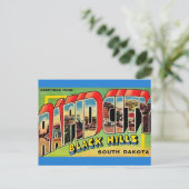 Carte postale de salutations de Rapid City SD (Debout devant)