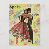 Carte postale de salutations d'Espagne (Devant)