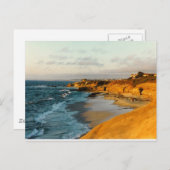 Carte postale de San Diego Beach (Devant / Derrière)