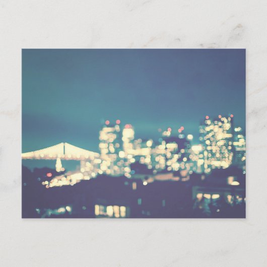 Carte postale de San Francisco Twinkle (Devant)