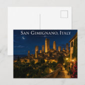 Carte postale de San Gimignano Italie (Devant / Derrière)