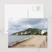 Carte postale de Santa Eulalia (Devant / Derrière)