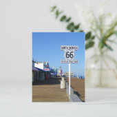 Carte postale de Santa Monica, Route 66! (Debout devant)