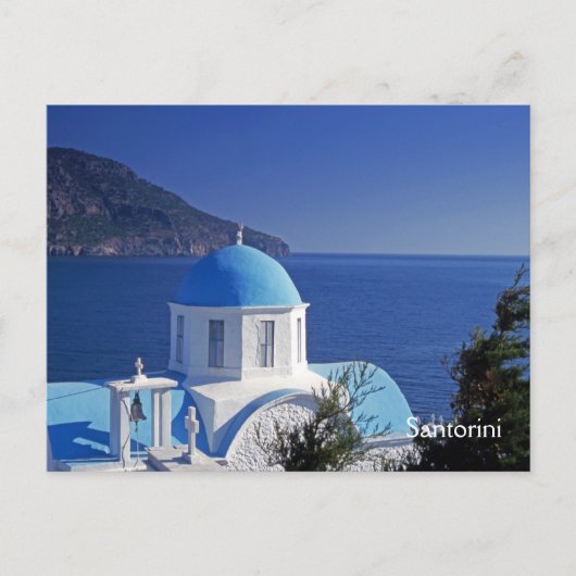 Carte postale de Santorin Grèce (Devant)