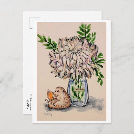 Carte postale de satisfaction (Devant / Derrière)