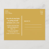 Carte postale de sauvegarde de date de photo de pa (Dos)