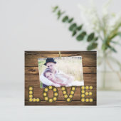 Carte postale de sauvegarde de date de photo de pa (Debout devant)