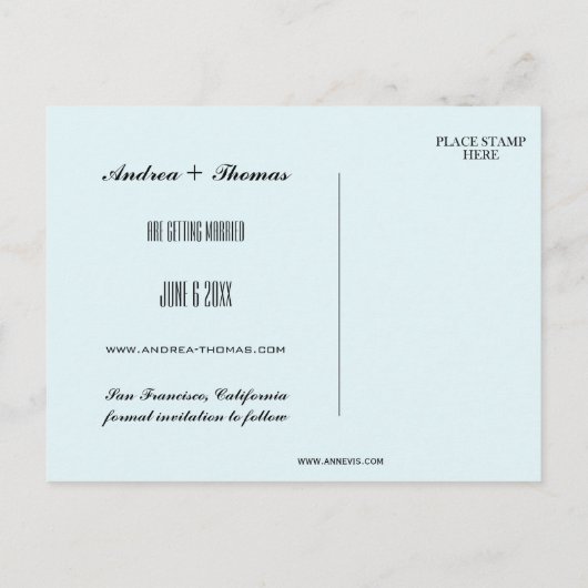 Carte postale de sauvegarde de date de photo de pl (Dos)