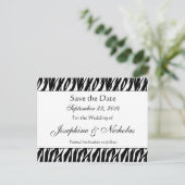 Carte postale de sauvegarde de date d'impression d (Debout devant)