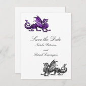 Carte postale de sauvegarde de date du dragon arge (Devant / Derrière)