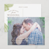 Carte postale de sauvegarde de destination de palm (Devant / Derrière)