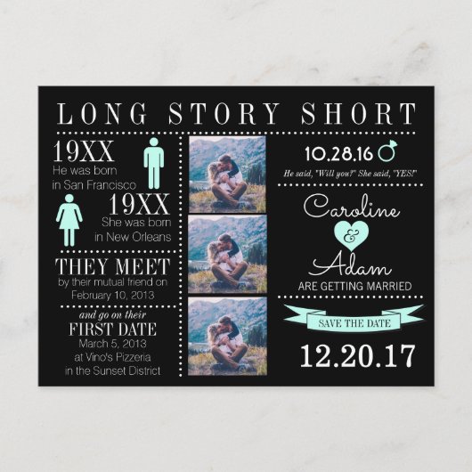 Carte postale de sauvegarde de la chronologie (Devant)