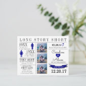 Carte postale de sauvegarde de la chronologie (Debout devant)