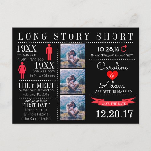 Carte postale de sauvegarde de la chronologie (Devant)